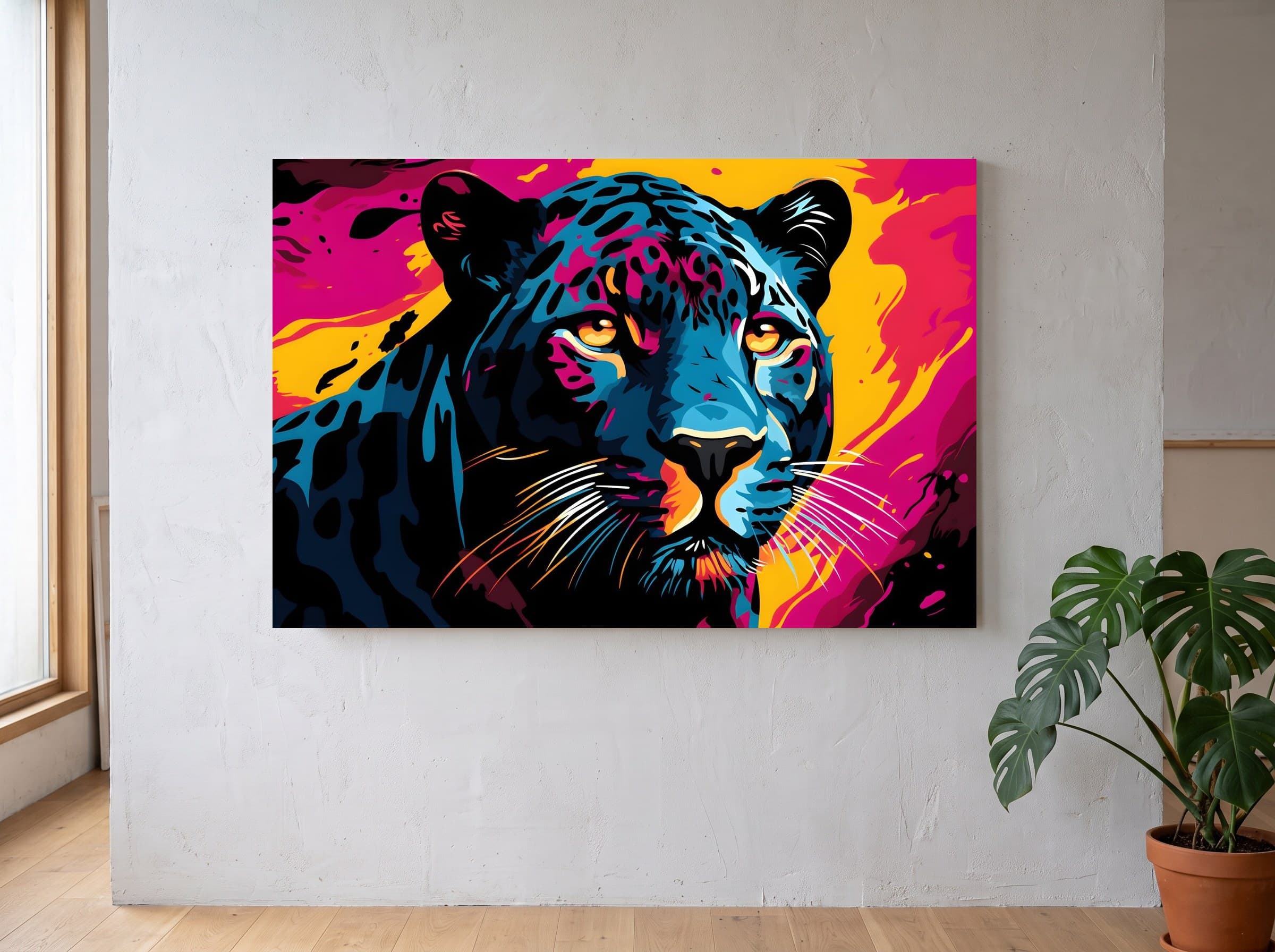 Wandbild-Mockup