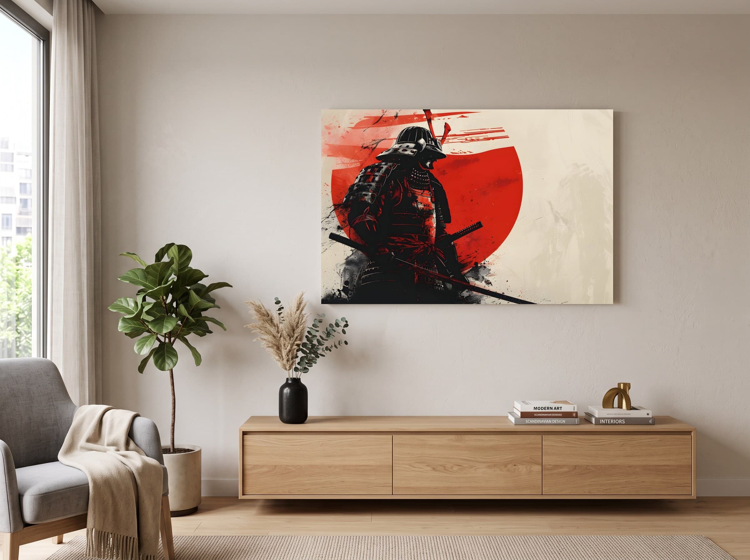 Wandbild-Mockup
