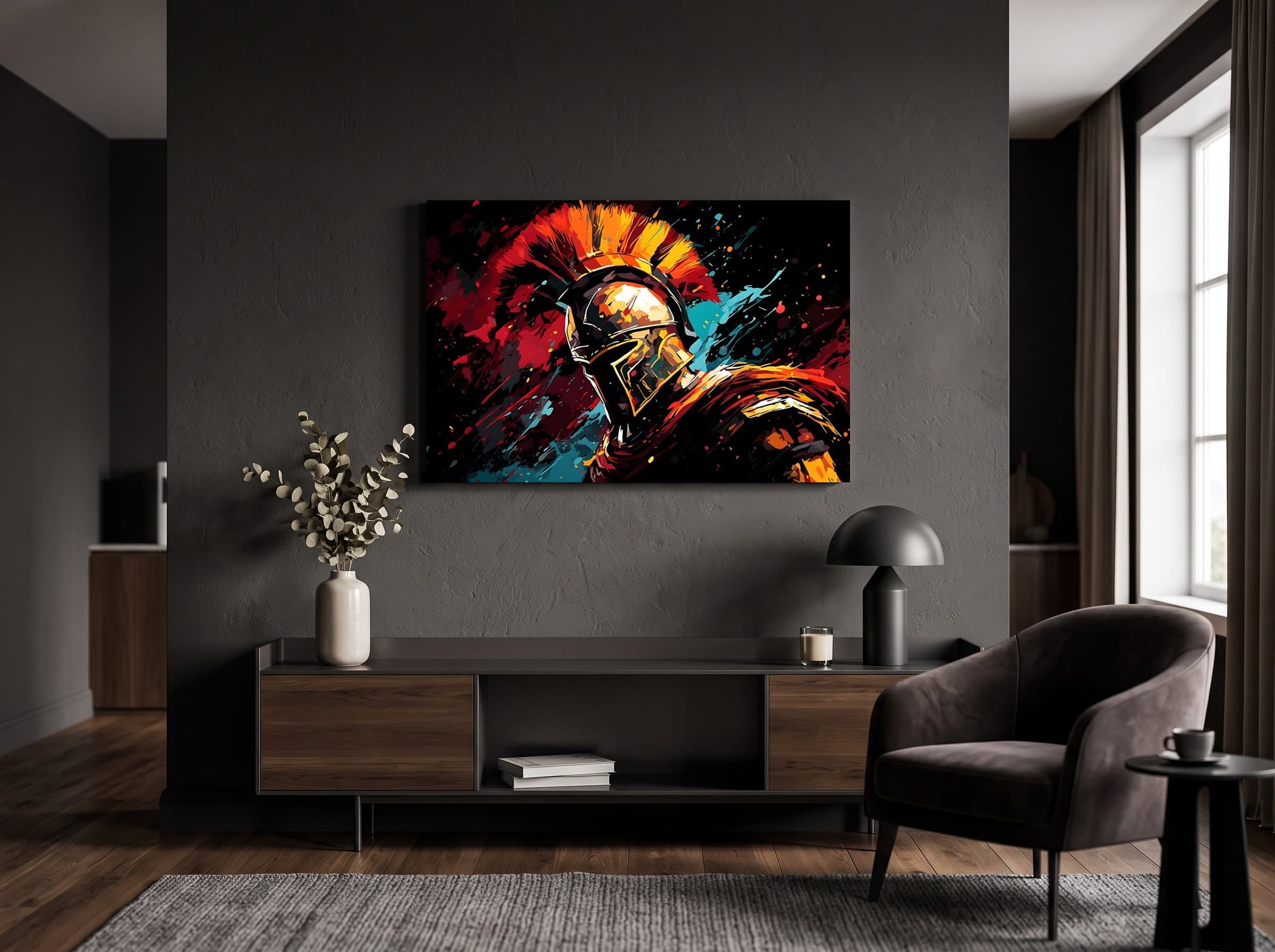 Wandbild-Mockup
