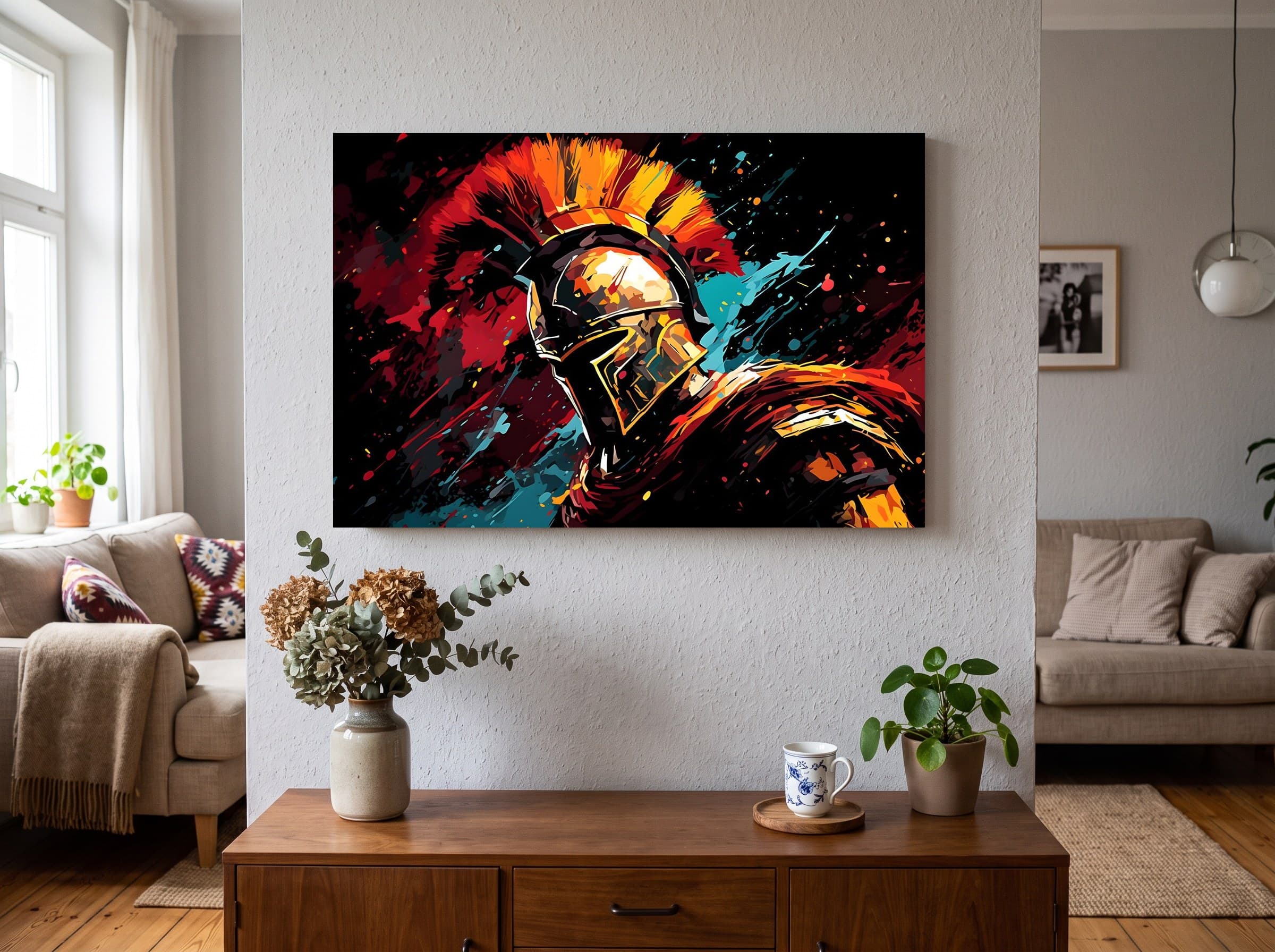 Wandbild-Mockup