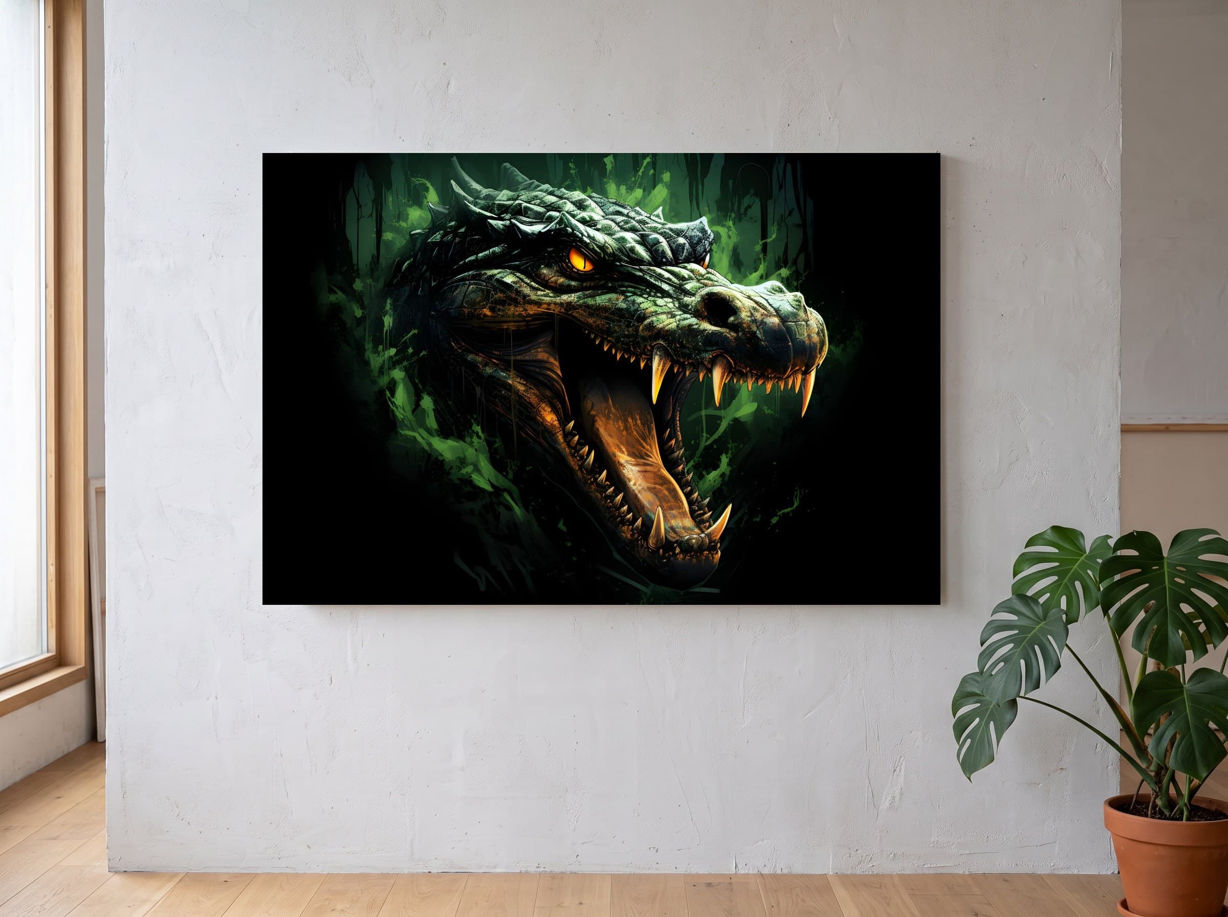 Wandbild-Mockup