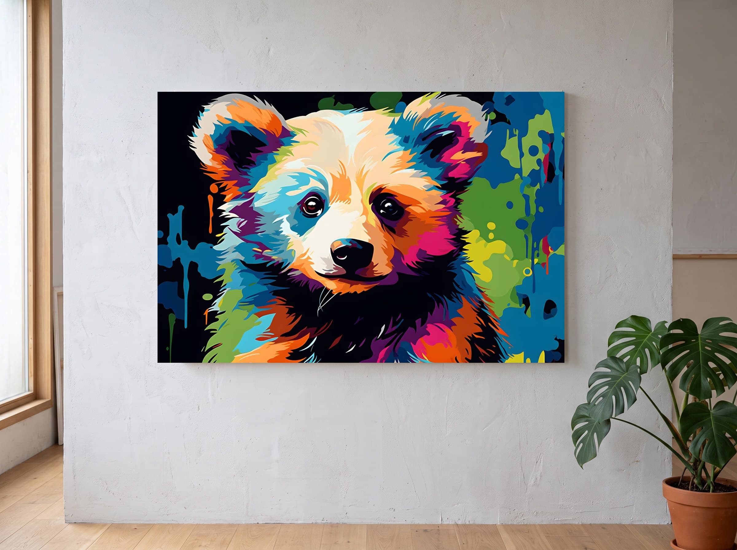 Wandbild-Mockup