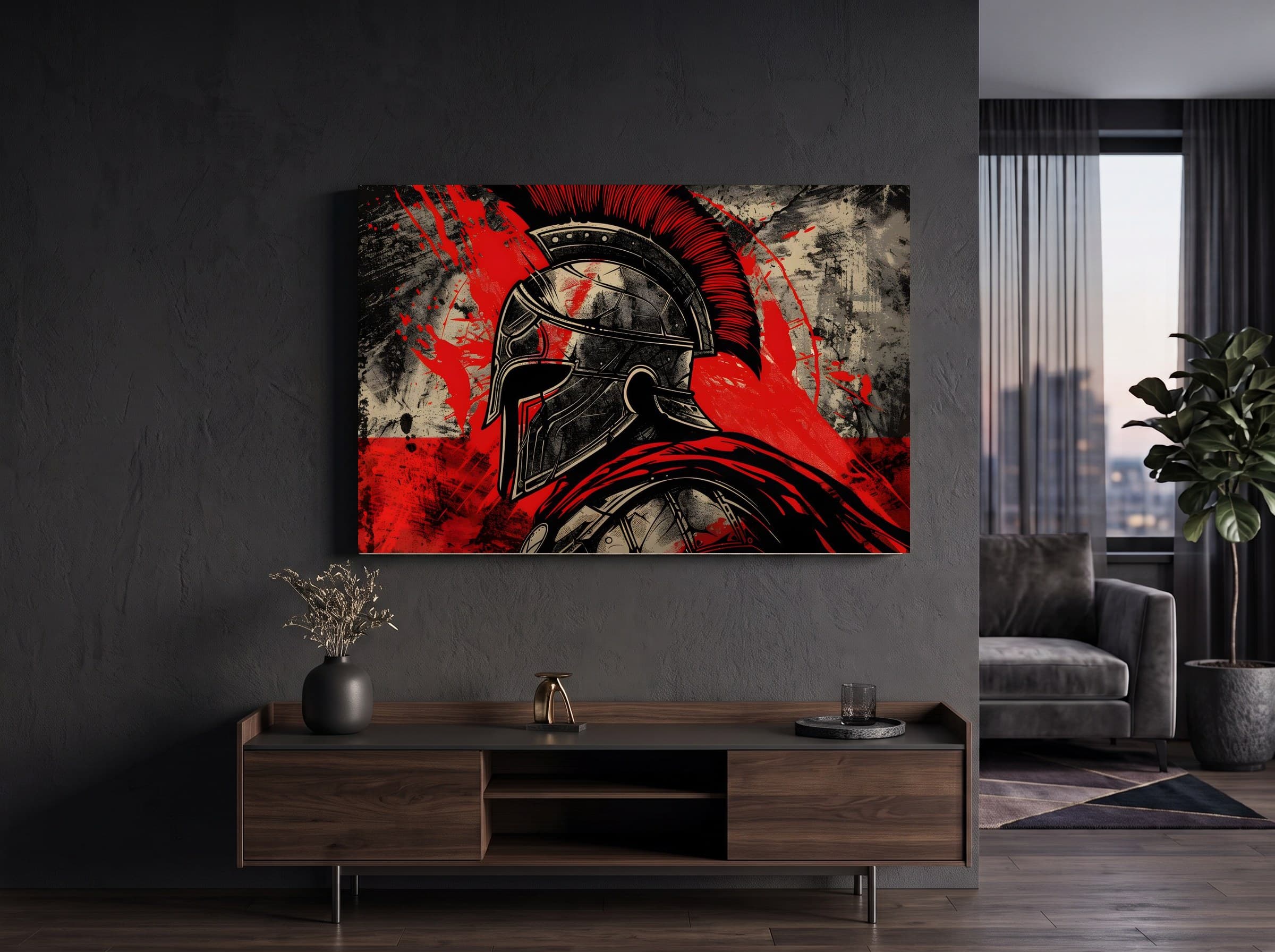 Wandbild-Mockup