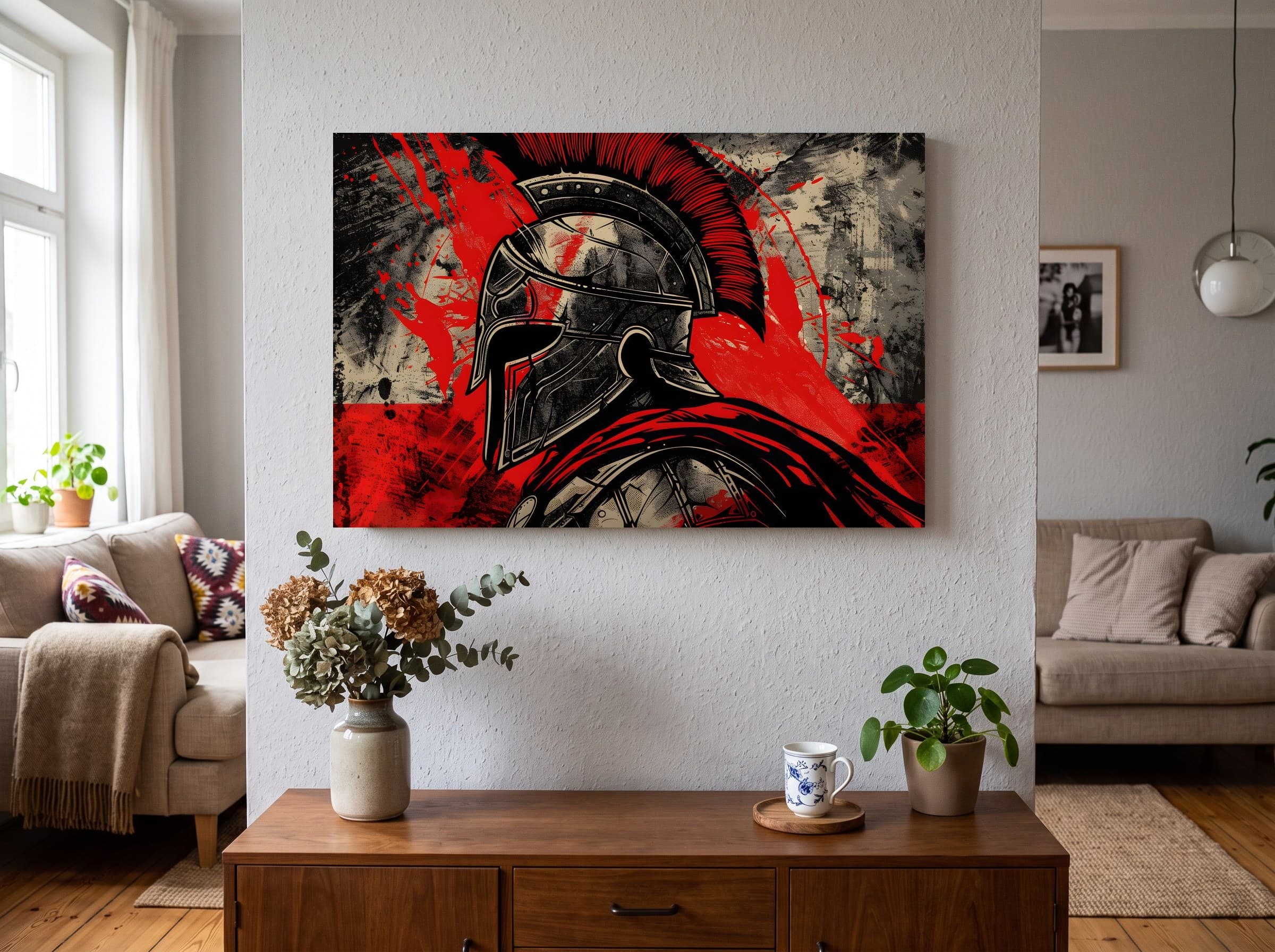 Wandbild-Mockup