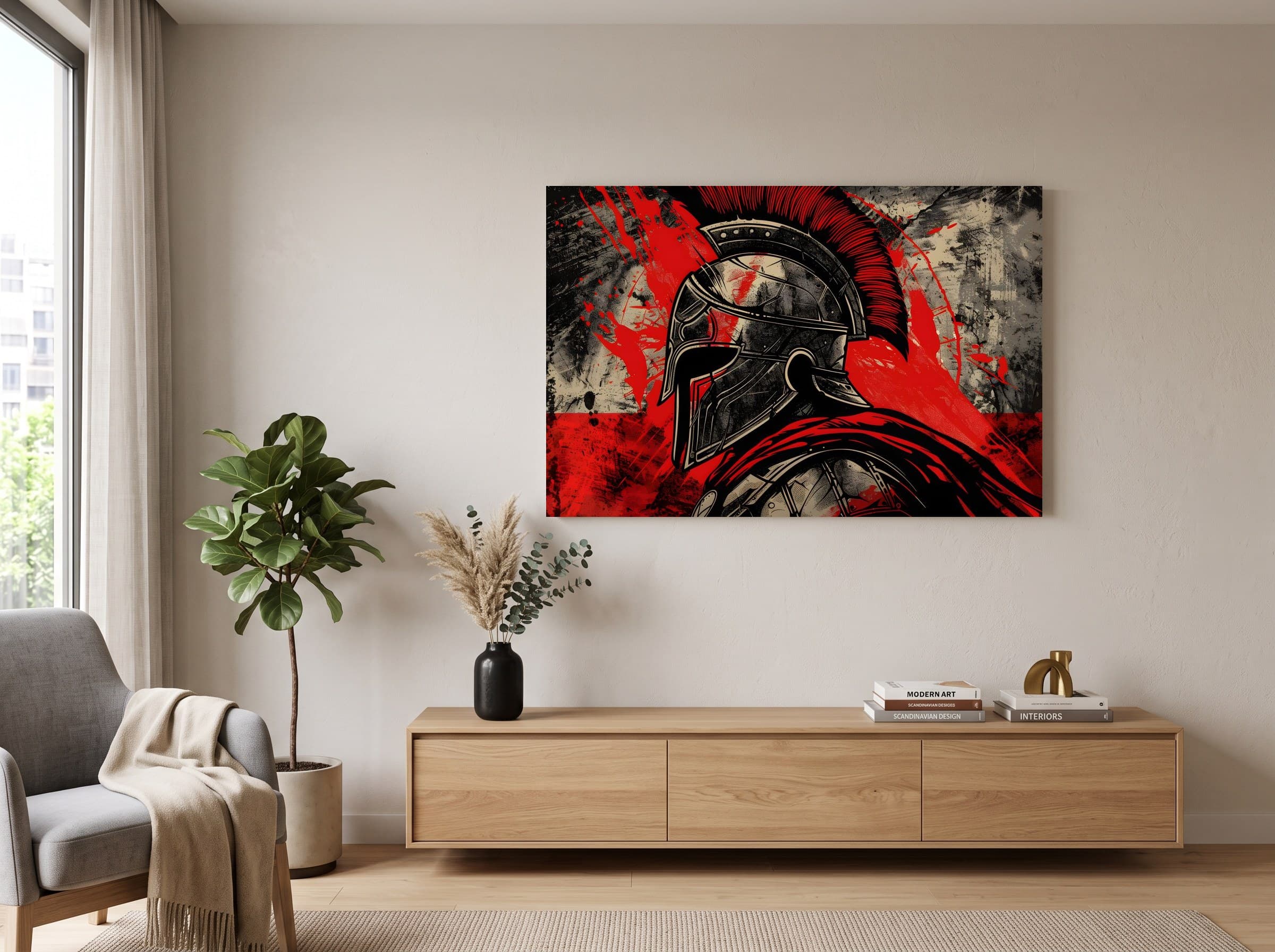 Wandbild-Mockup