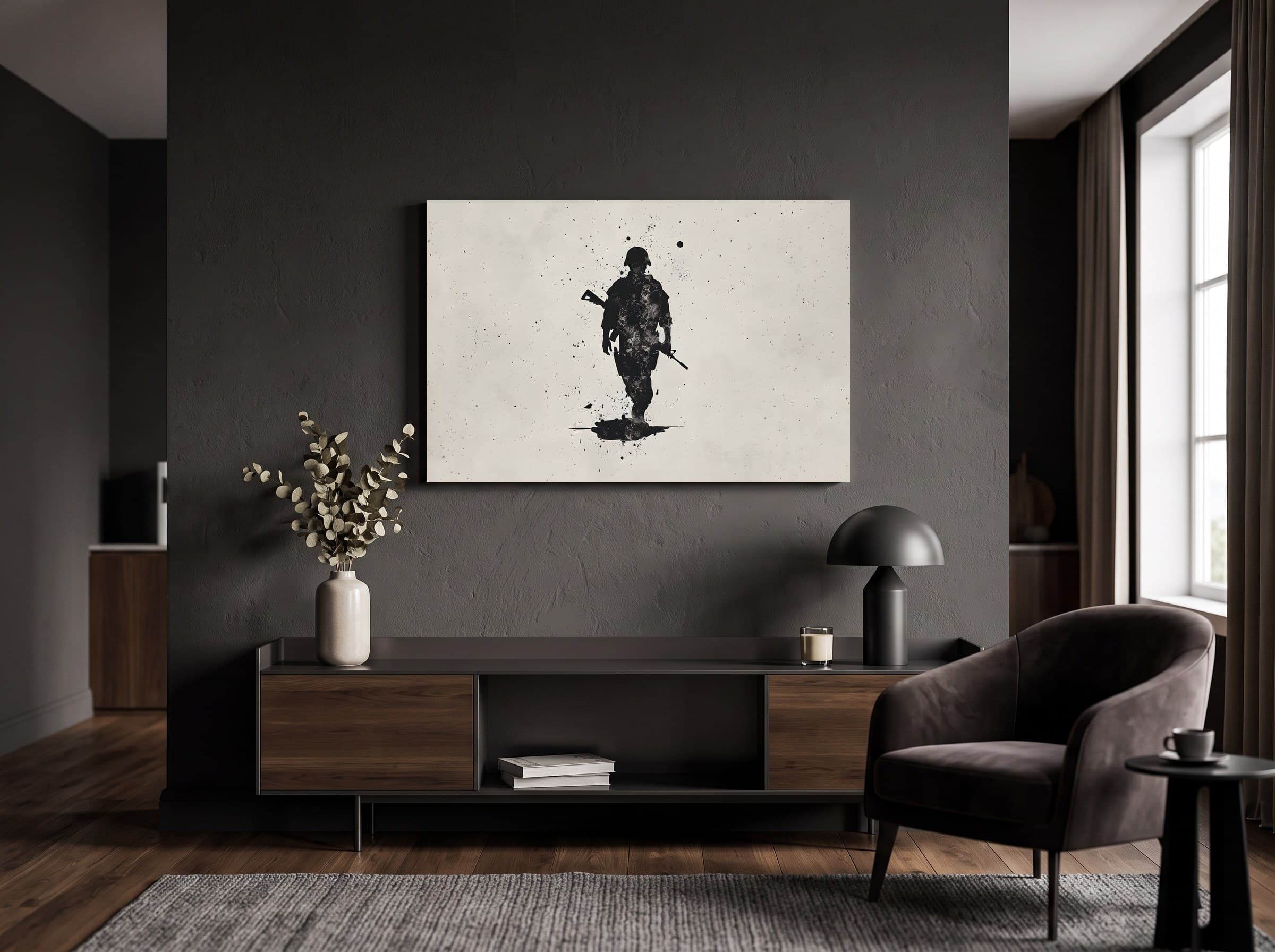 Wandbild-Mockup