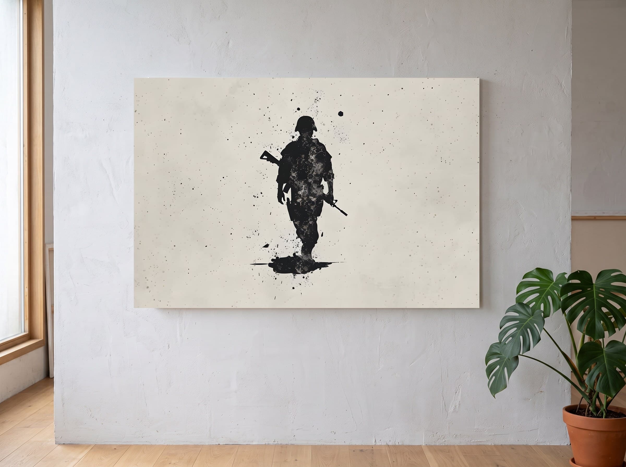 Wandbild-Mockup