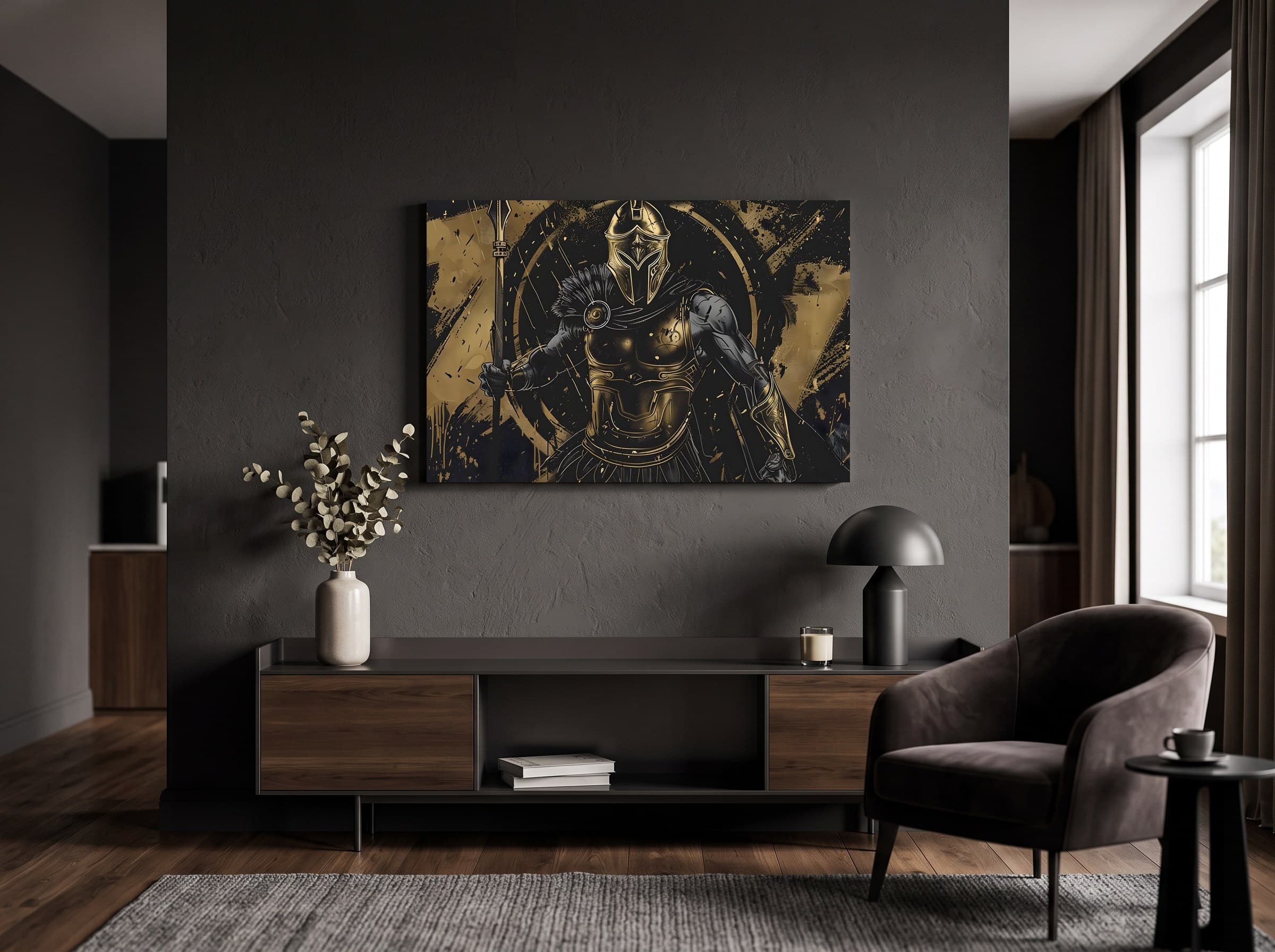 Wandbild-Mockup