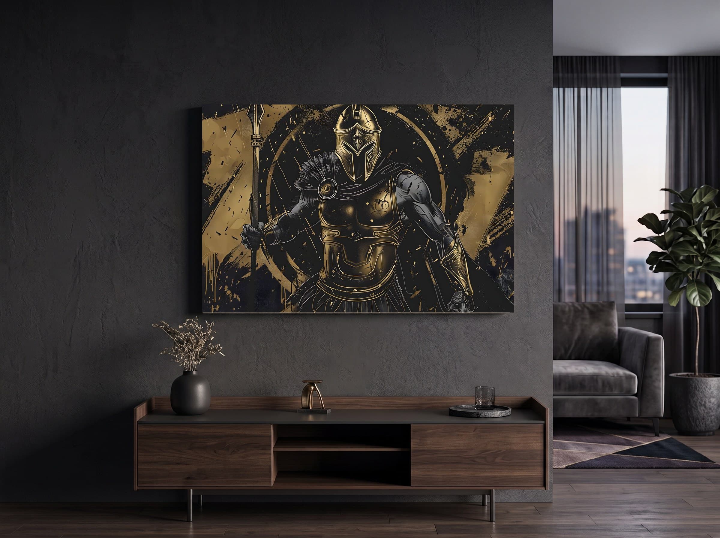Wandbild-Mockup
