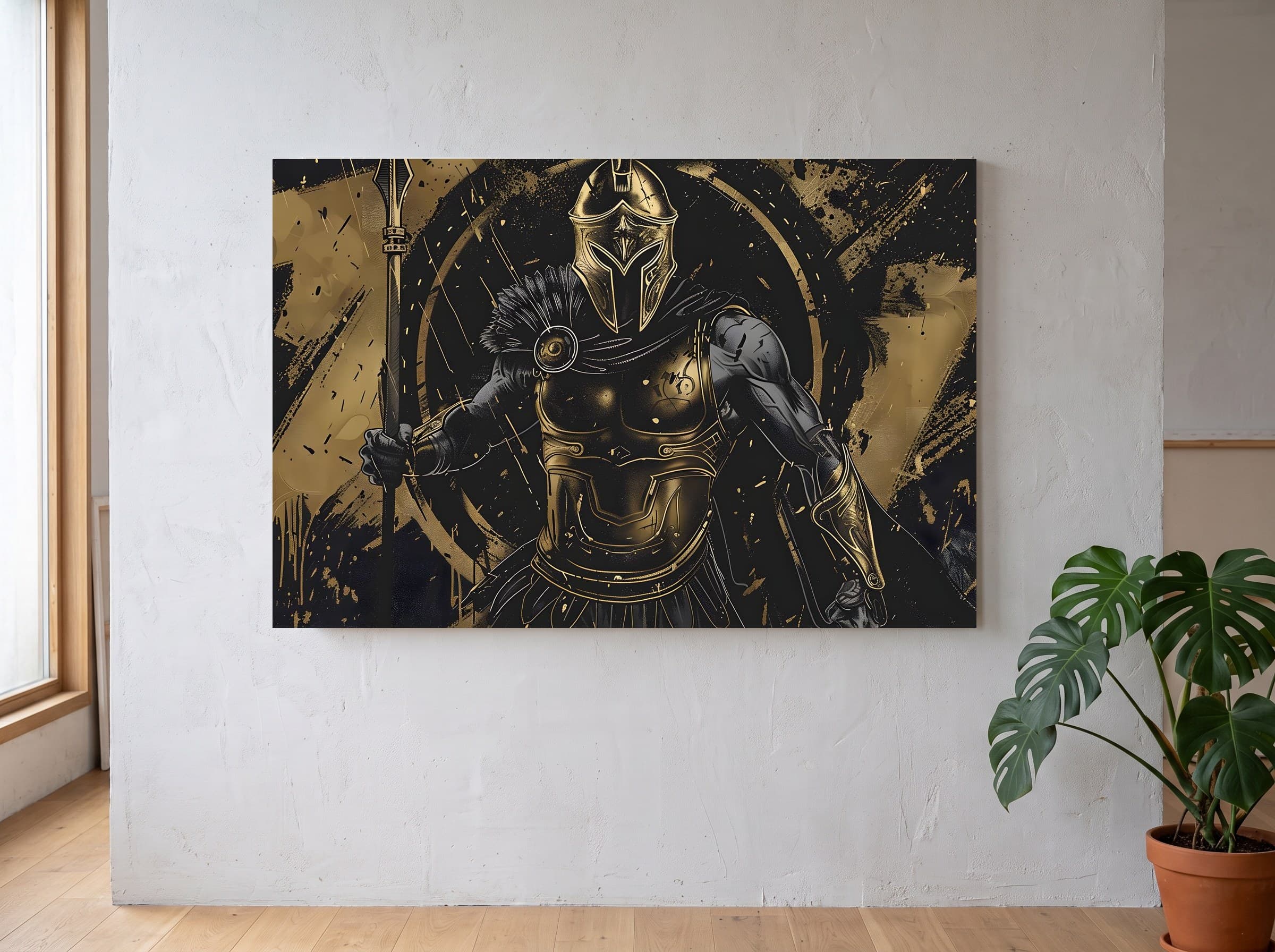 Wandbild-Mockup