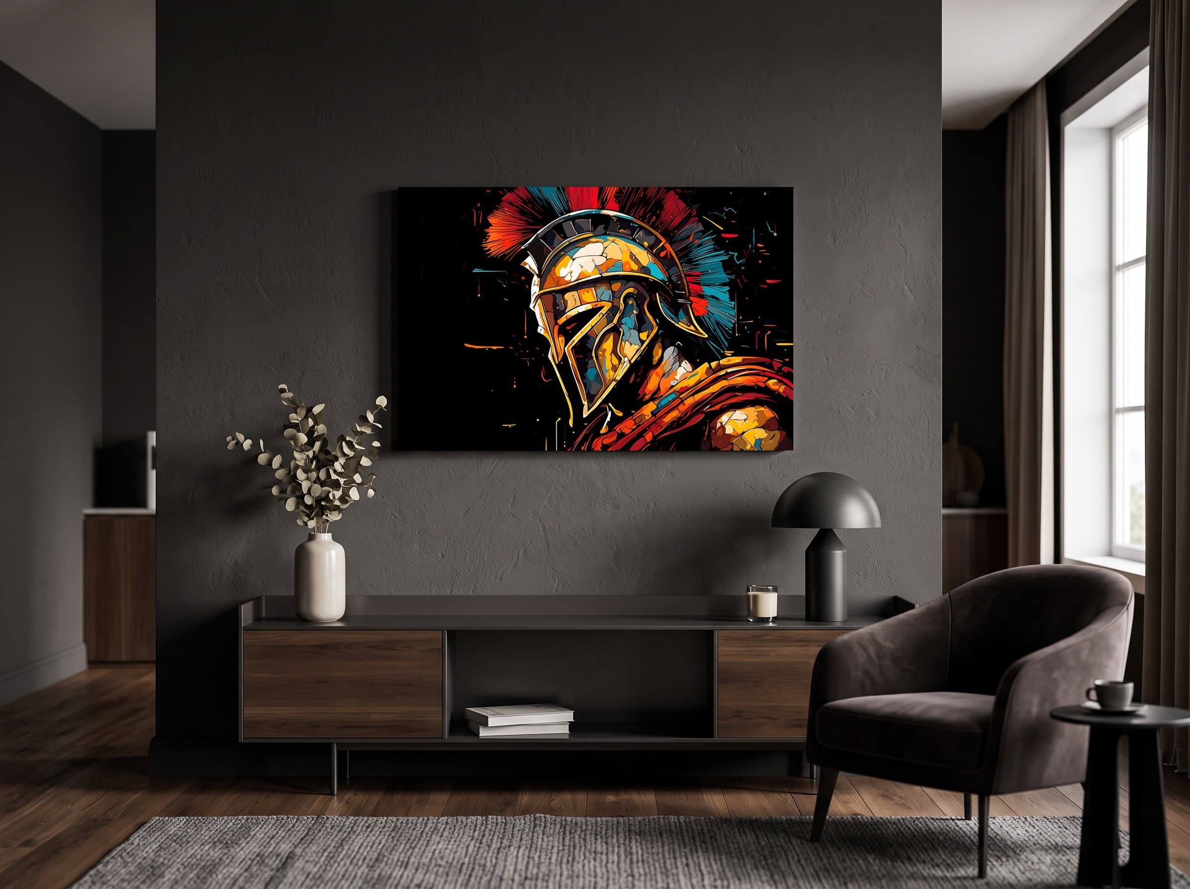 Wandbild-Mockup