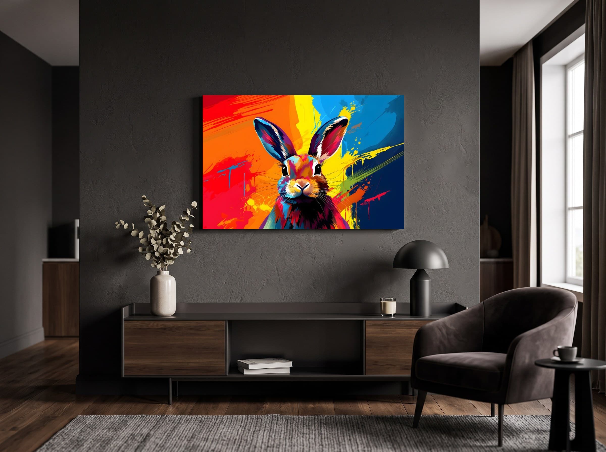 Wandbild-Mockup