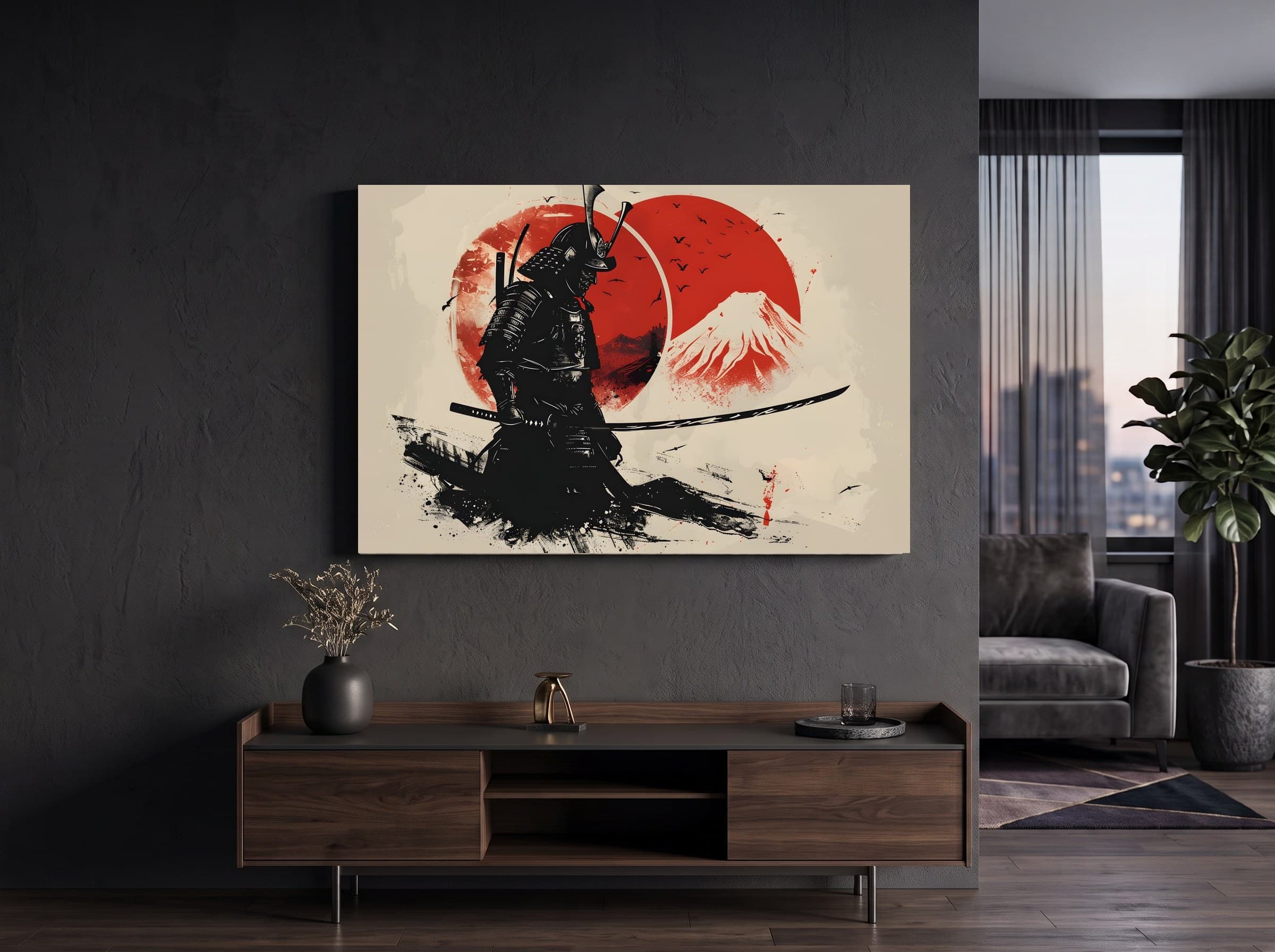 Wandbild-Mockup