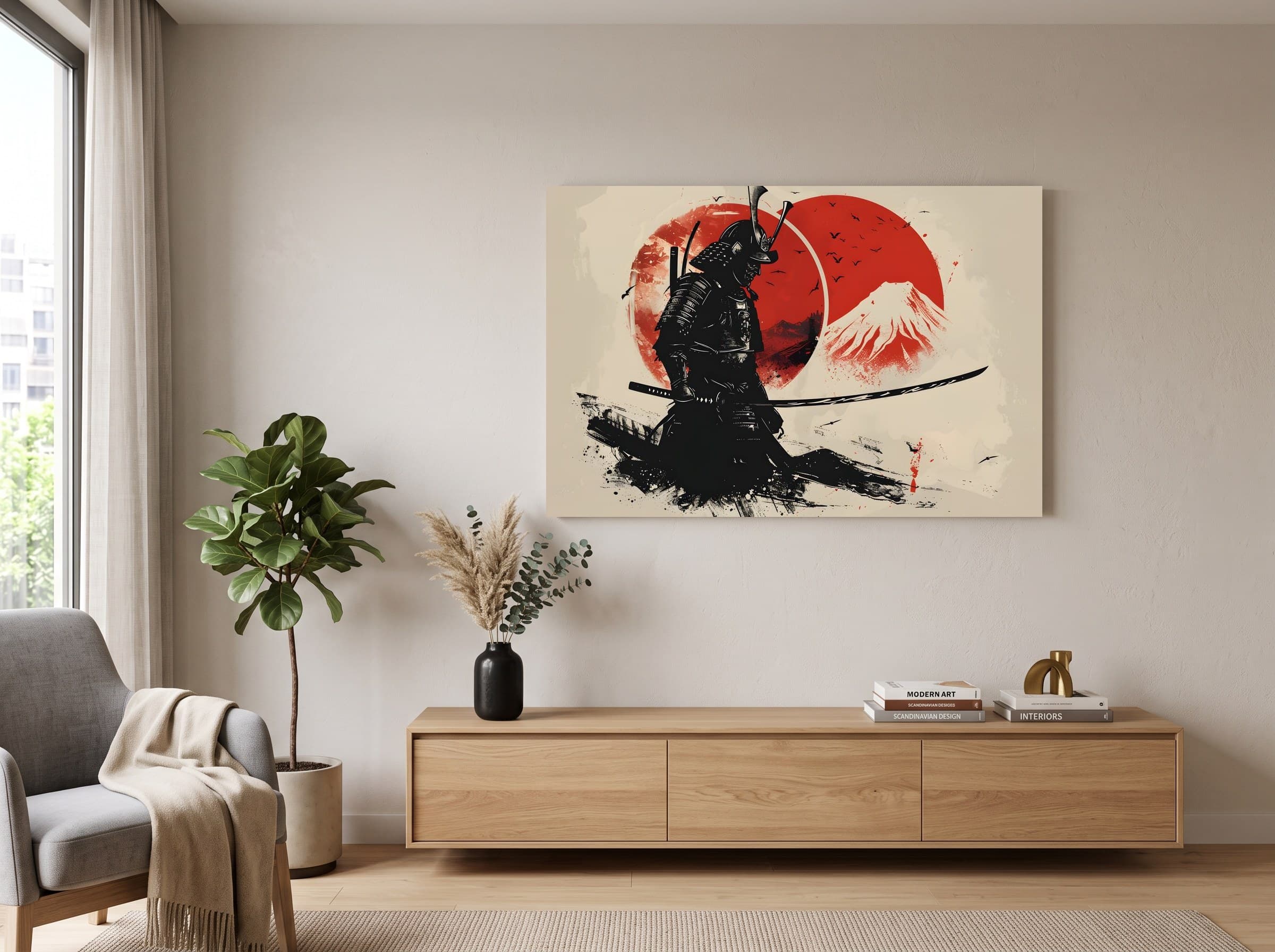Wandbild-Mockup
