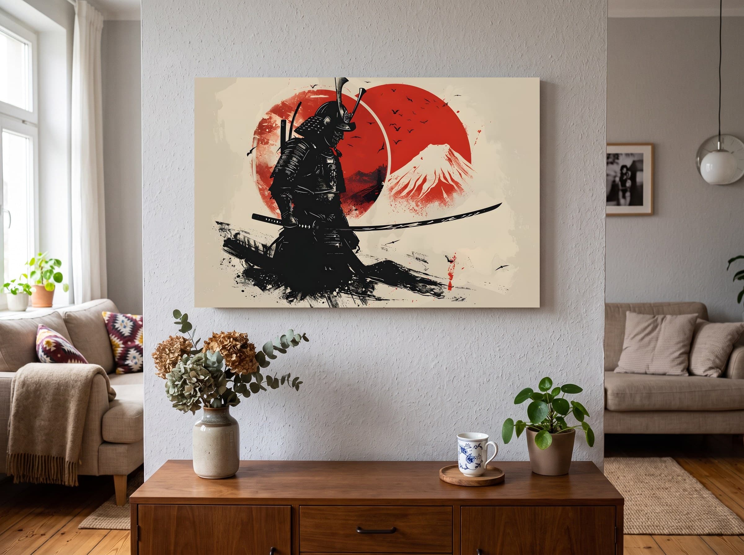 Wandbild-Mockup
