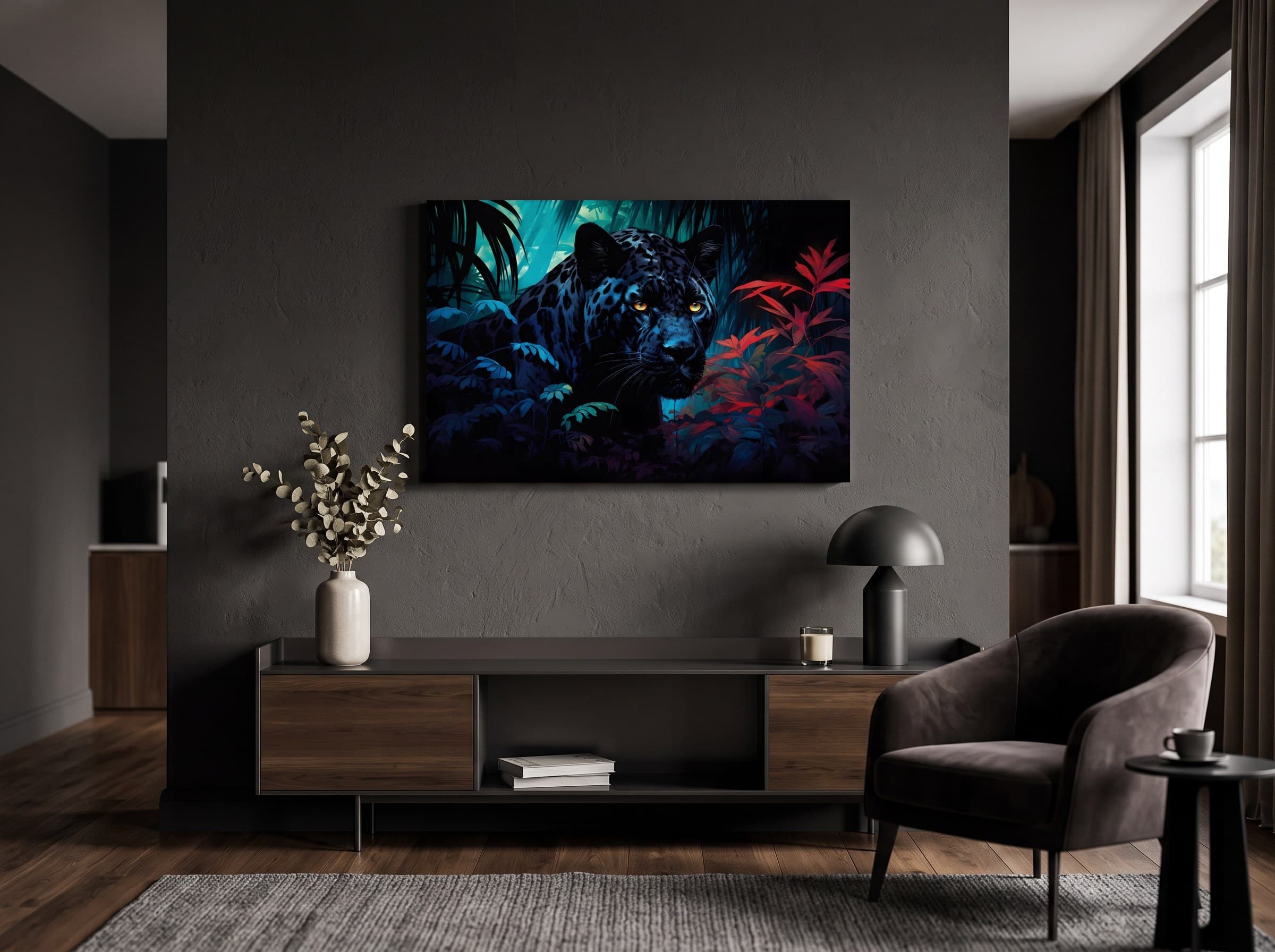 Wandbild-Mockup