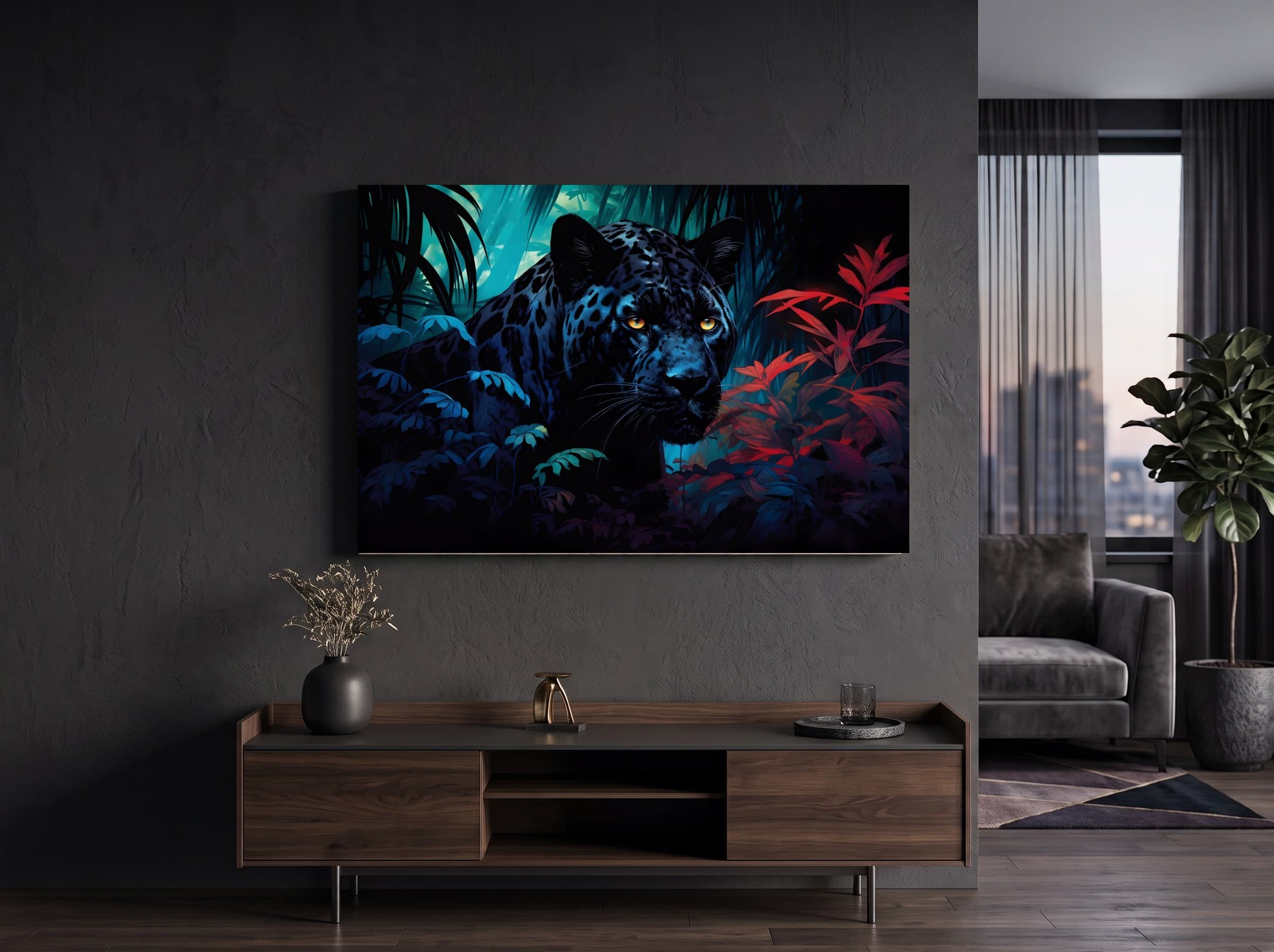 Wandbild-Mockup