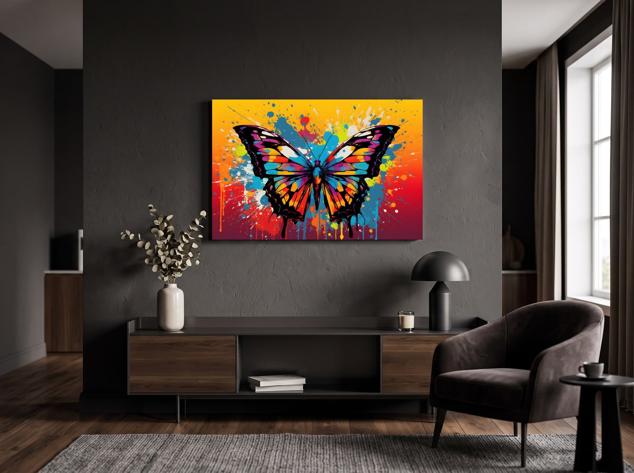 Wandbild-Mockup
