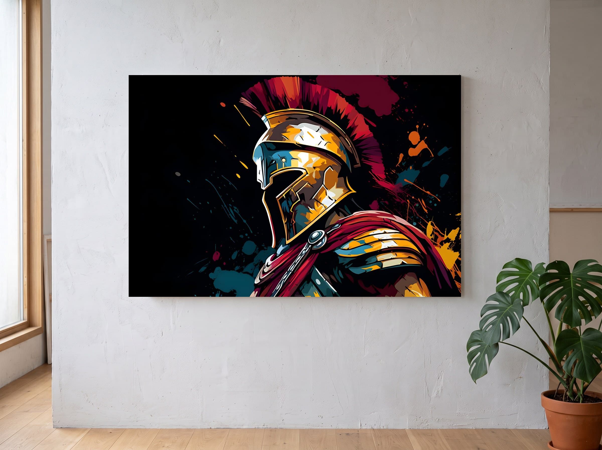 Wandbild-Mockup