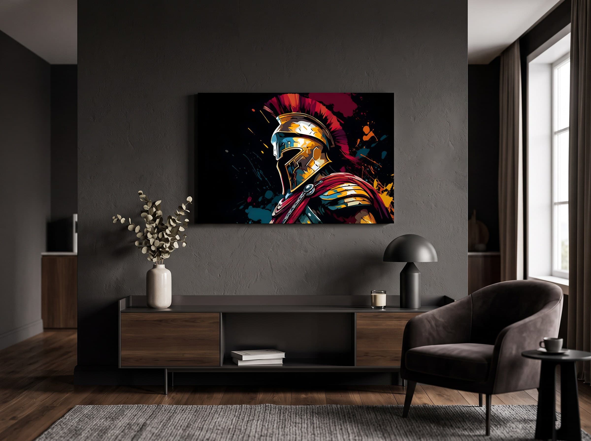 Wandbild-Mockup