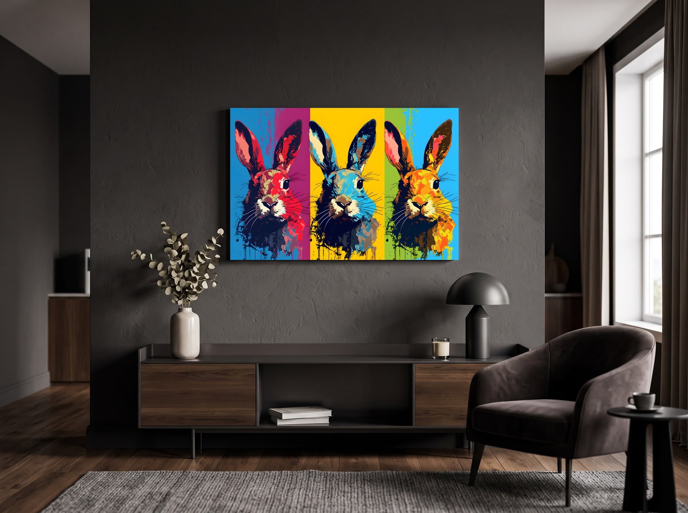 Wandbild-Mockup