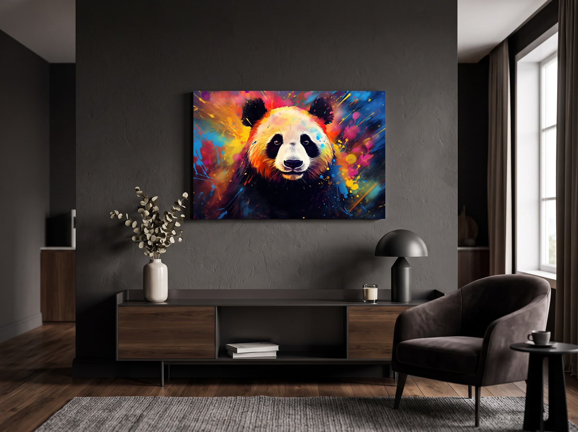 Wandbild-Mockup